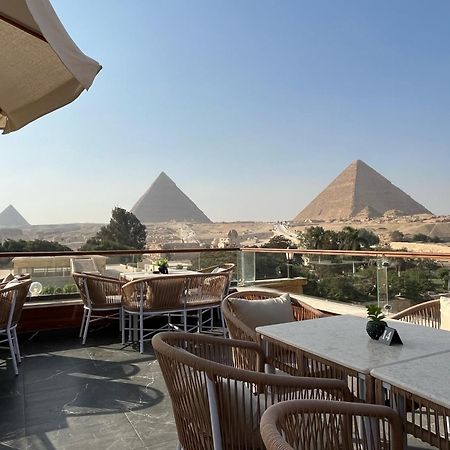 Shadow Pyramids Suites And Jacuzzi Kafret el-Gabal Exteriér fotografie