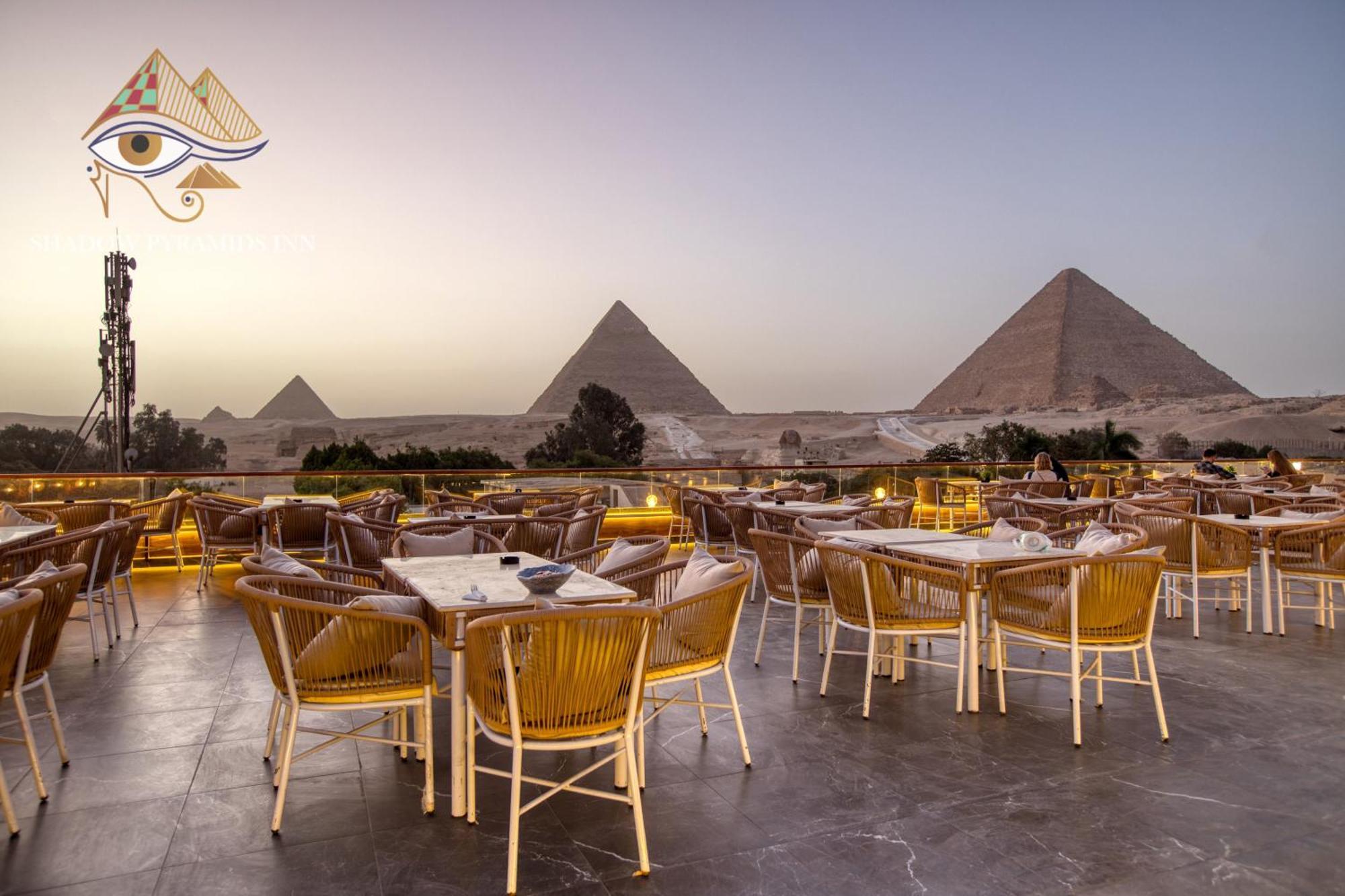 Shadow Pyramids Suites And Jacuzzi Kafret el-Gabal Exteriér fotografie